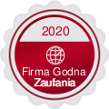 Firma godna zaufania 2020 - EKLO Krzysztof Klonowicz Slownictwo.pl